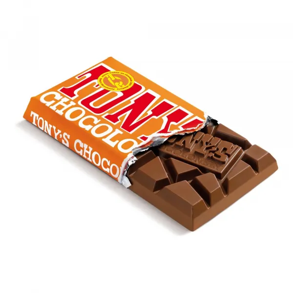 Tony’s Chocolonely Reep Melkchocolade Karamel & Zeezout (15x 180gr)