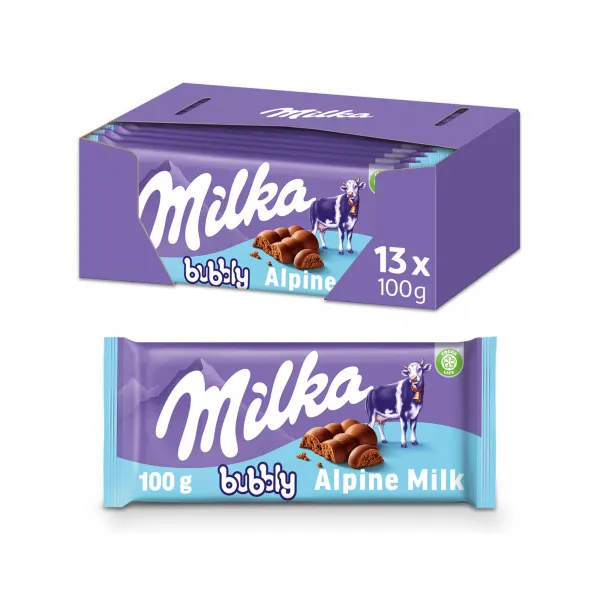 Milka Tablet Bubbly (13x 100gr)