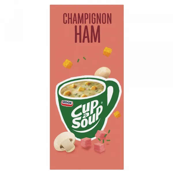 Unox Cup-a-Soup Champignon Ham (21x 175ml)