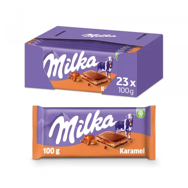 Milka Tablet Caramel (23x 100gr)