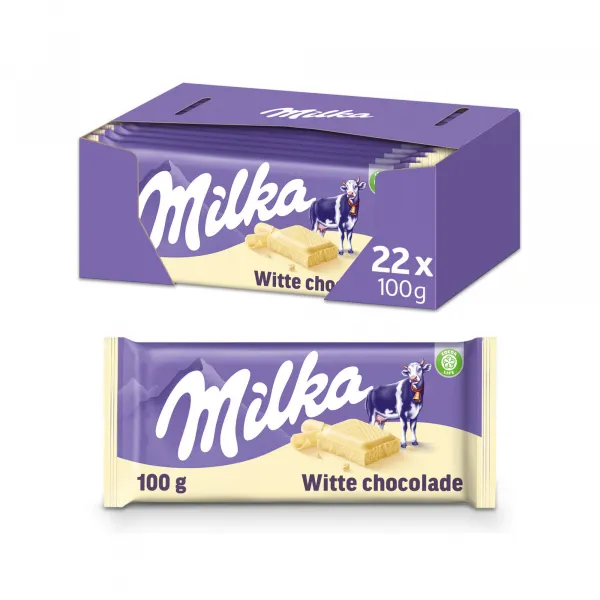 Milka Tablet Wit (22x 100gr)