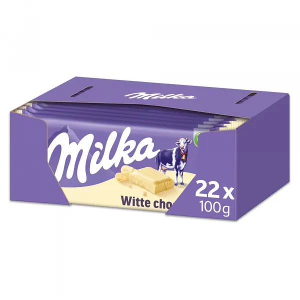 Milka Tablet Wit (22x 100gr)