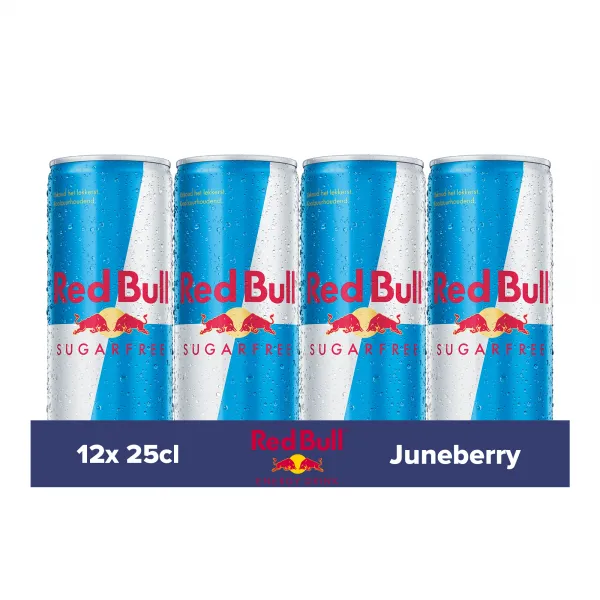 Red Bull Suikervrij Blik (12x 2-pack)