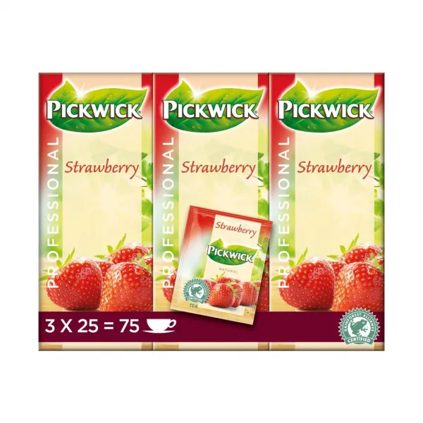 Pickwick Professional Aardbei (75x2gr)