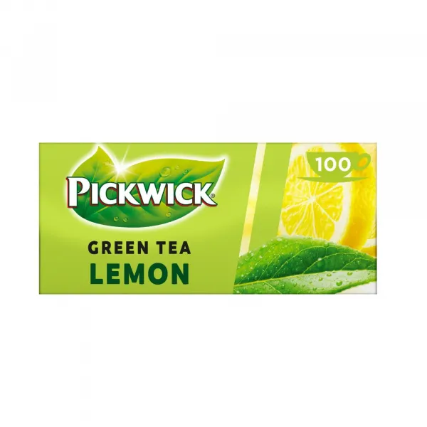 Pickwick TFOC Groene Thee Lemon Met Envelop (100x2gr)