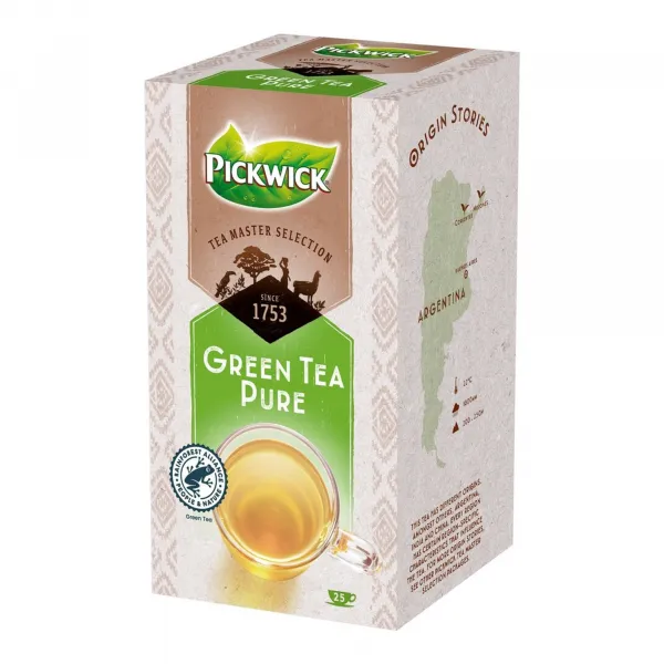 Pickwick Tea Master Selection Green Tea Pure (4×25 stuks)