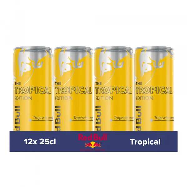 Red Bull Tropical Edition blik (12x 25cl)