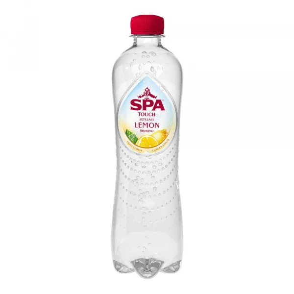 Spa touch sparkling lemon pet (6x 50cl)