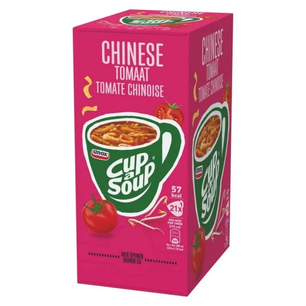 Unox Cup-a-Soup Chinese Tomaat (21x 175ml)