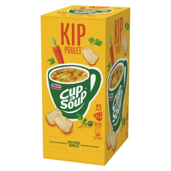 Unox Cup-a-Soup Kip (21x 175ml)