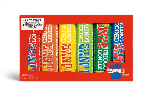 Tony’s Chocolonely Proeverijtje (12x 6 stuks à 47gr)