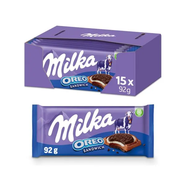 Milka Tablet Oreo Sandwich (16x 92gr)