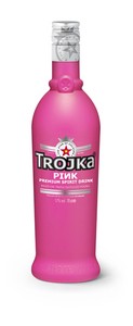 trojka pink vodka drink