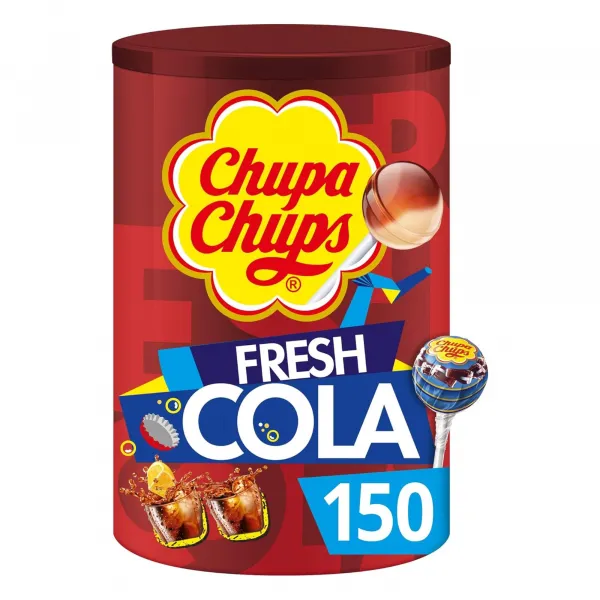 Chupa Chups Lollie Cola (100 stuks)