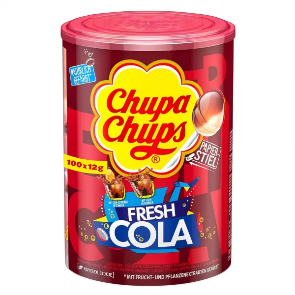 Chupa Chups Lollie Cola (100 stuks)