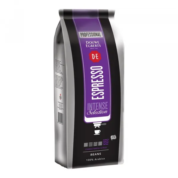 Douwe Egberts Espresso Bonen Intense Selection UTZ (6x 1kg)