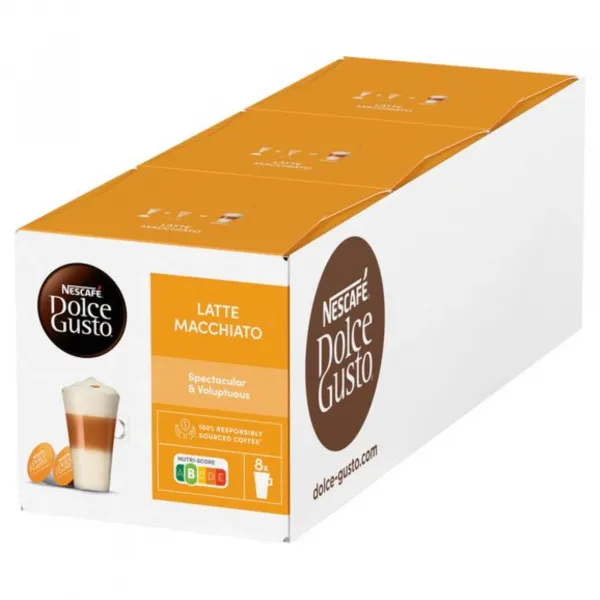 Nescafe Dolce Gusto Latte Macchiato (3x 16 cups)