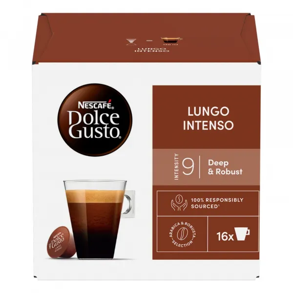 Nescafe Dolce Gusto Lungo Intenso (3x 16 cups)