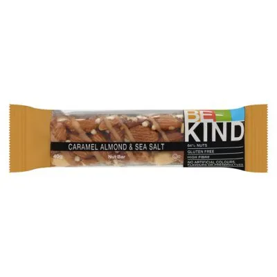 Be-Kind Dark Chocolate Nuts & Sea salt 40 Gr