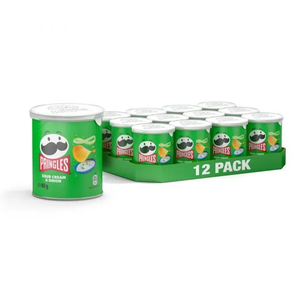 Pringles Sour Cream & Onion (12x 70gr)