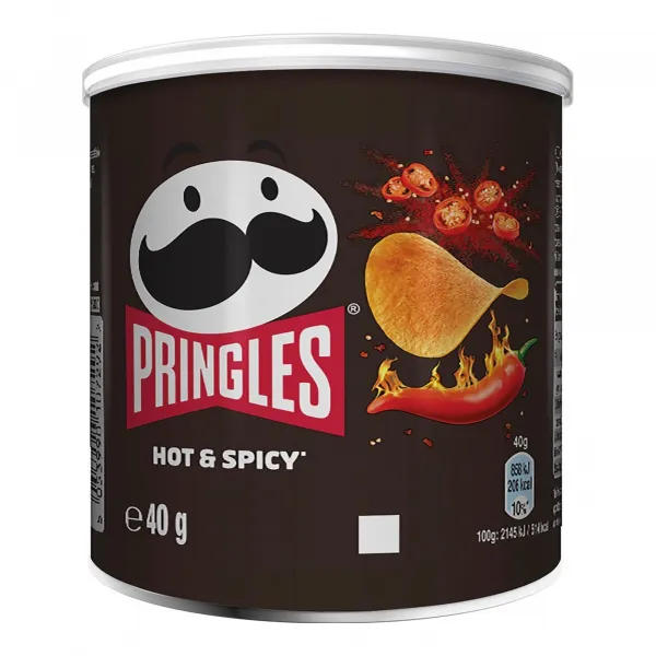 Pringles Hot & Spicy Klein (12x 40gr)