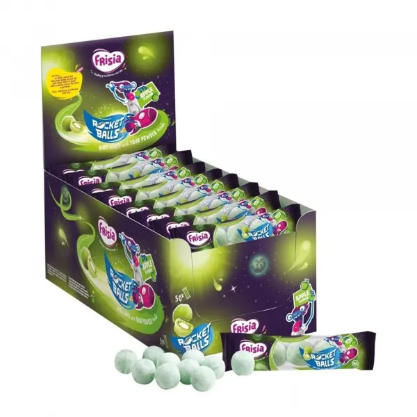 Frisia Rocket Balls Appel (50x 5-pack)