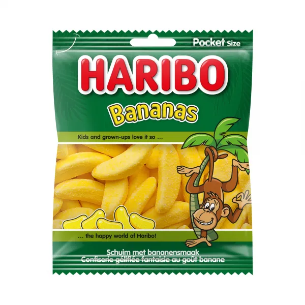 Haribo Banaan Zak (28x 70gr)