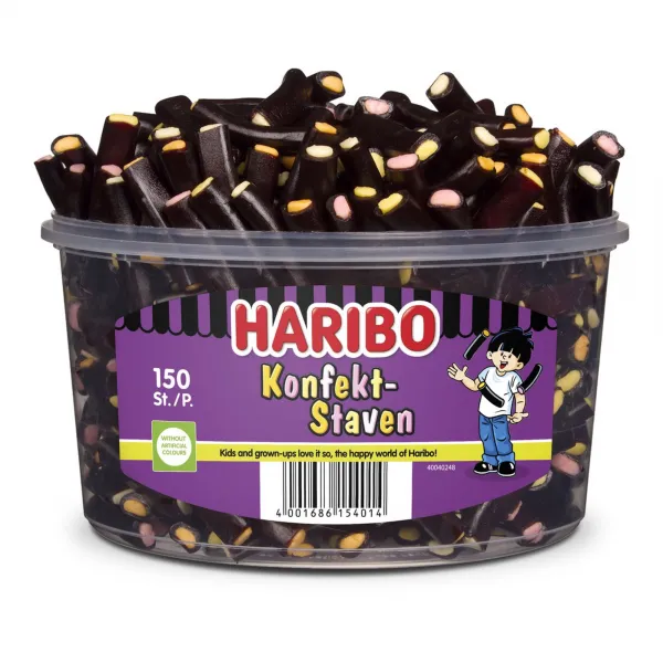 Haribo Drop Konfekt-Staven (150 stuks)