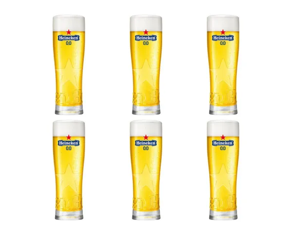 Heineken 0.0% Star Glas (6x 25cl)