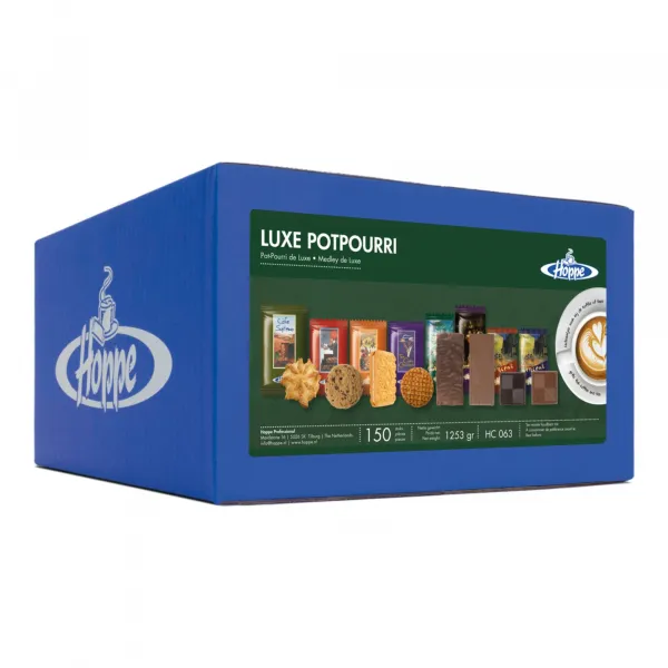 Hoppe Koffiekoekjes Luxe Potpourri 8 soorten (150 stuks)