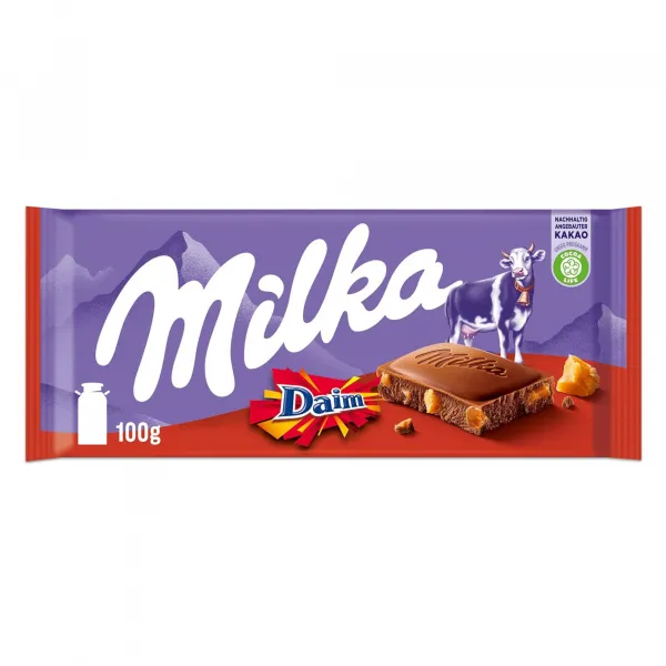 Milka Tablet Daim (22x 100gr)