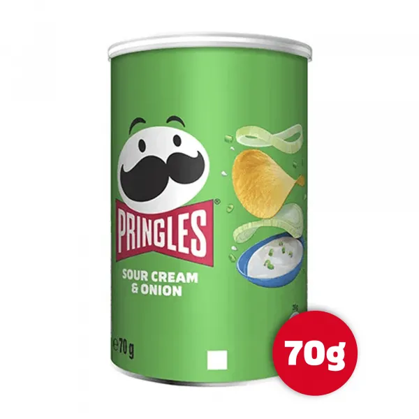 Pringles Sour Cream & Onion (12x 70gr)