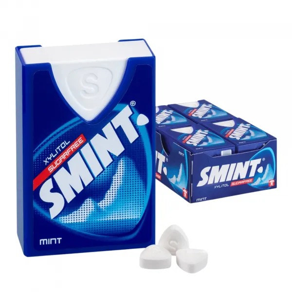 Smint Mint Blauw (12x 40 stuks)