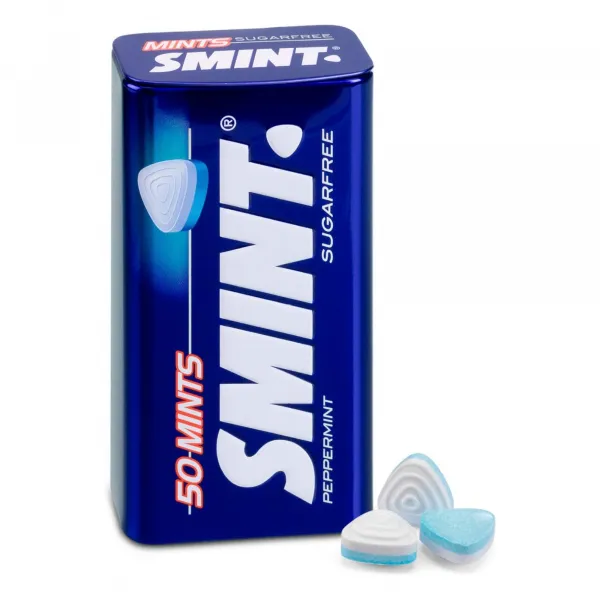 Smint XL Tin Peppermint (12x 50 stuks)