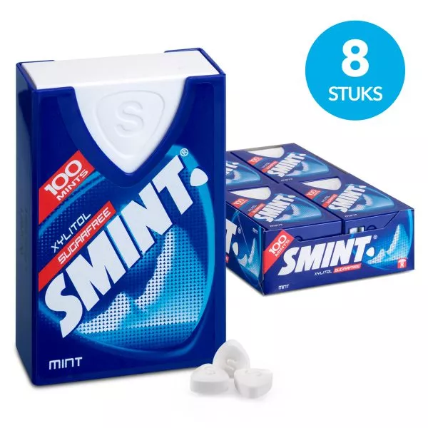 Smint Mint Big (8x 100 stuks)