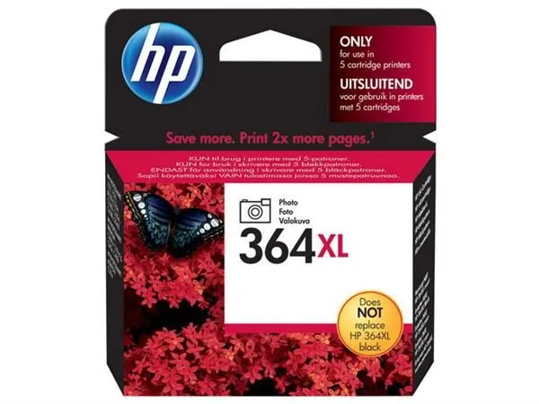 CB322EE HP PSCD5460 PHOTO INK BLACK HP364XL 6ml 29