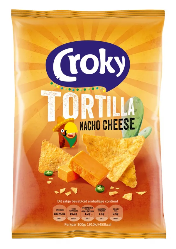 Croky Tortilla Nacho Cheese (20x 40gr)