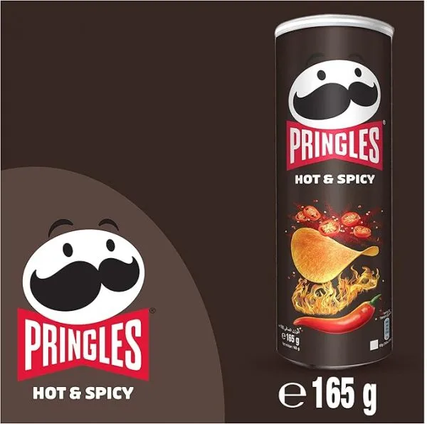 Pringles Hot & Spicy (19x 165gr)