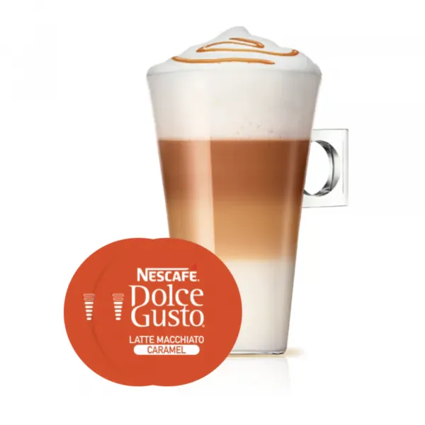 Nescafe Dolce Gusto Latte Macchiato Caramel (3x 16 cups)