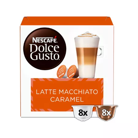 Voorbijgaand Stoel zonde Nescafe Dolce Gusto caramel macchiato (3x 16 cups) - Groothandel  Compliment.nl