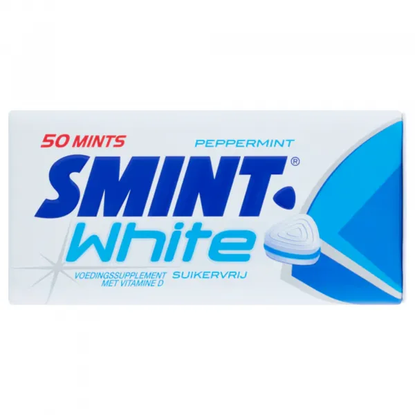 Smint White Peppermint Blikje (12x 35gr)