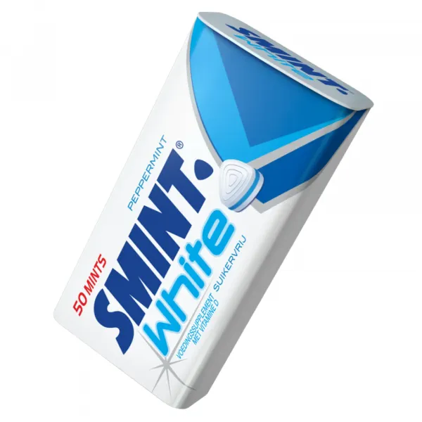 Smint White Peppermint Blikje (12x 35gr)