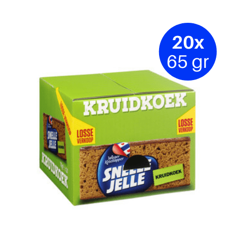 Snelle Jelle Kruidkoek 65 Gr Groothandel Compliment Nl