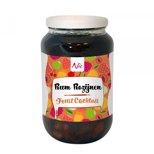 Frusco Rum-Rozijnen Op Dikke Siroop Pot (1,15kg)