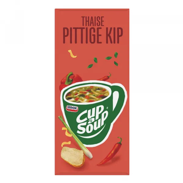 Unox Cup-a-Soup Thaise Pittige Kip (21x 175ml)