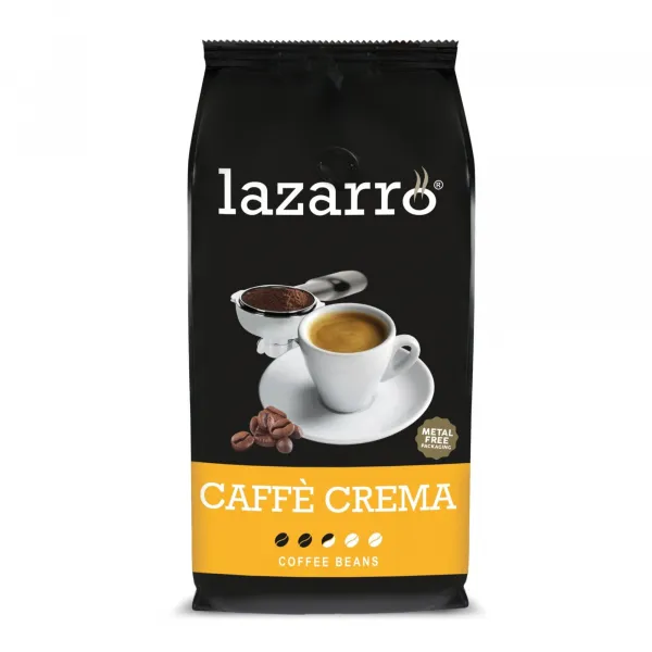 Lazarro Caffe Crema bonen (8x 1kg)