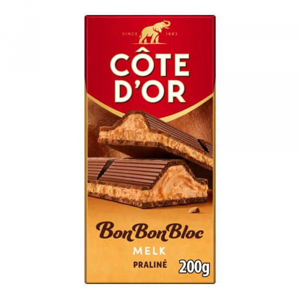 Cote d’Or BonBonBloc Praline (15x 200gr)