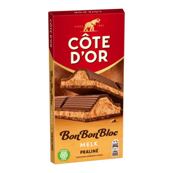 Cote d’Or BonBonBloc Praline (15x 200gr)