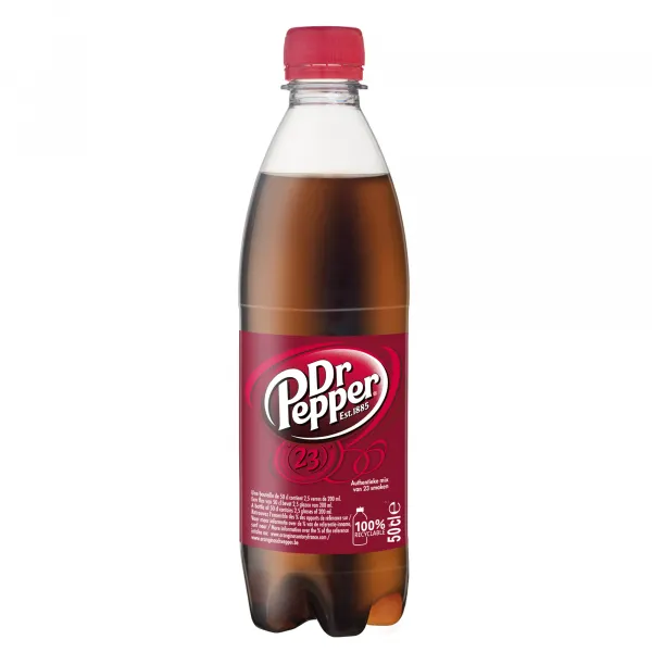 Dr Pepper Petfles (12x 50cl)