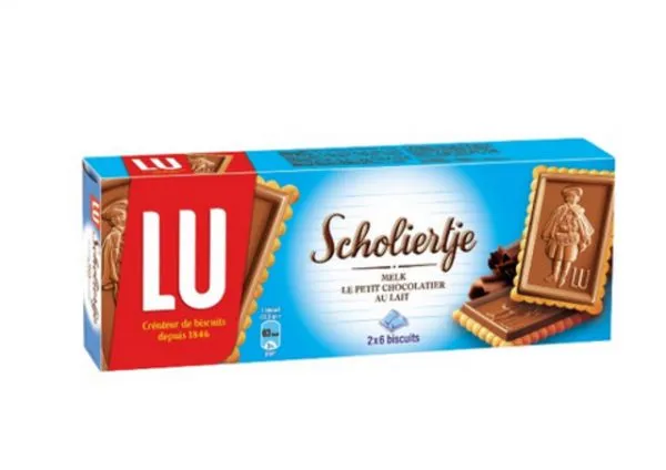 Lu scholiertje melk (7x 150gr)